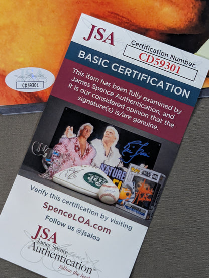★JSA★ スティング 直筆サイン入りポートレート(スコーピオ)