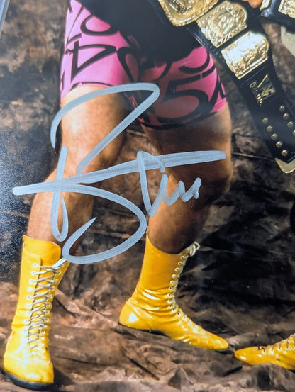 ★High Spots★ Steiner Brothers hand signed autograph Pro-Photo (Giant Baba )