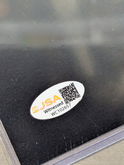 ★JSA★ オカダ・カズチカ 直筆サイン入り ポートレート(AEWベルト･ガウン)