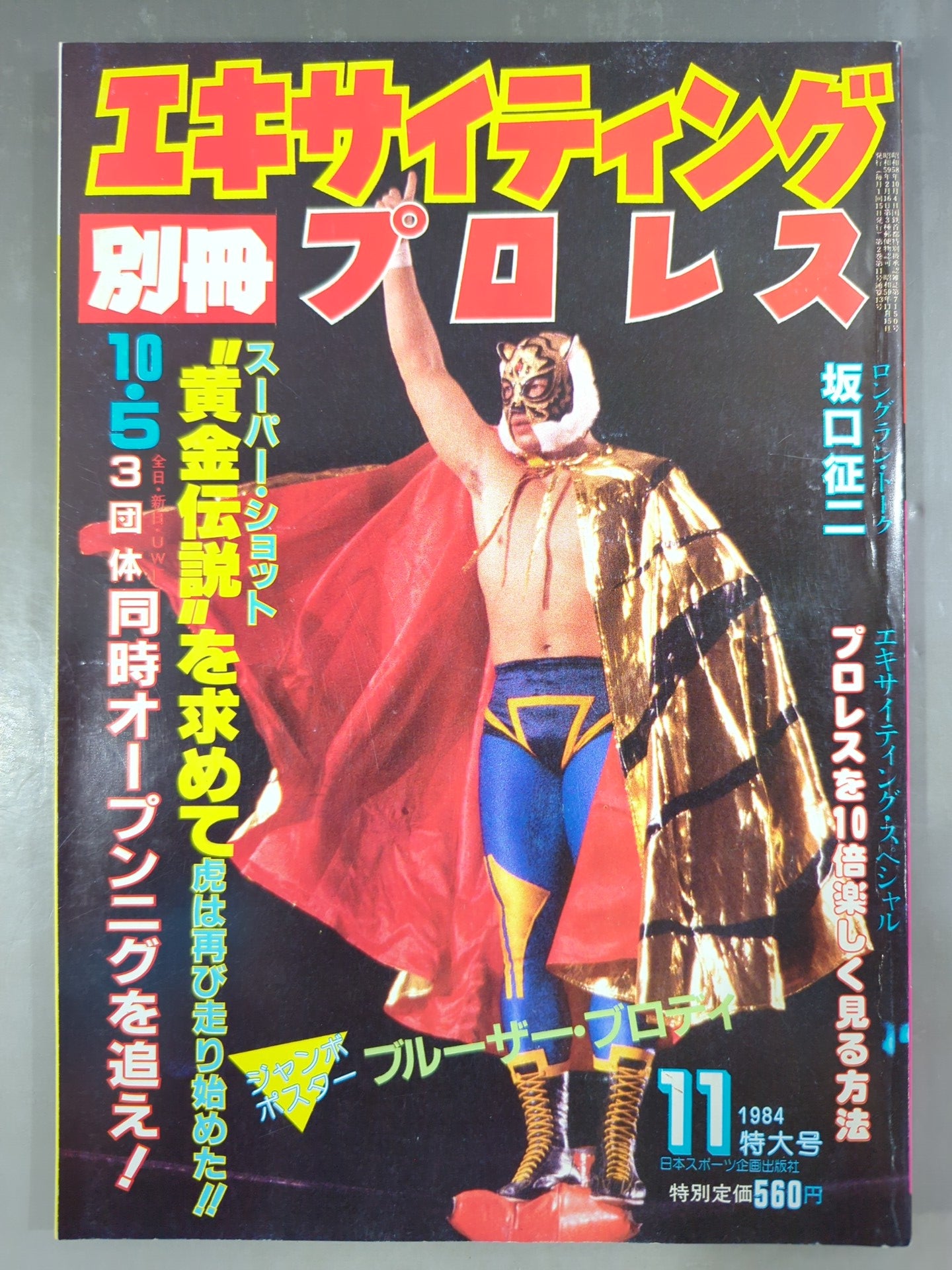別冊エキサイティングプロレス 1984年11月号