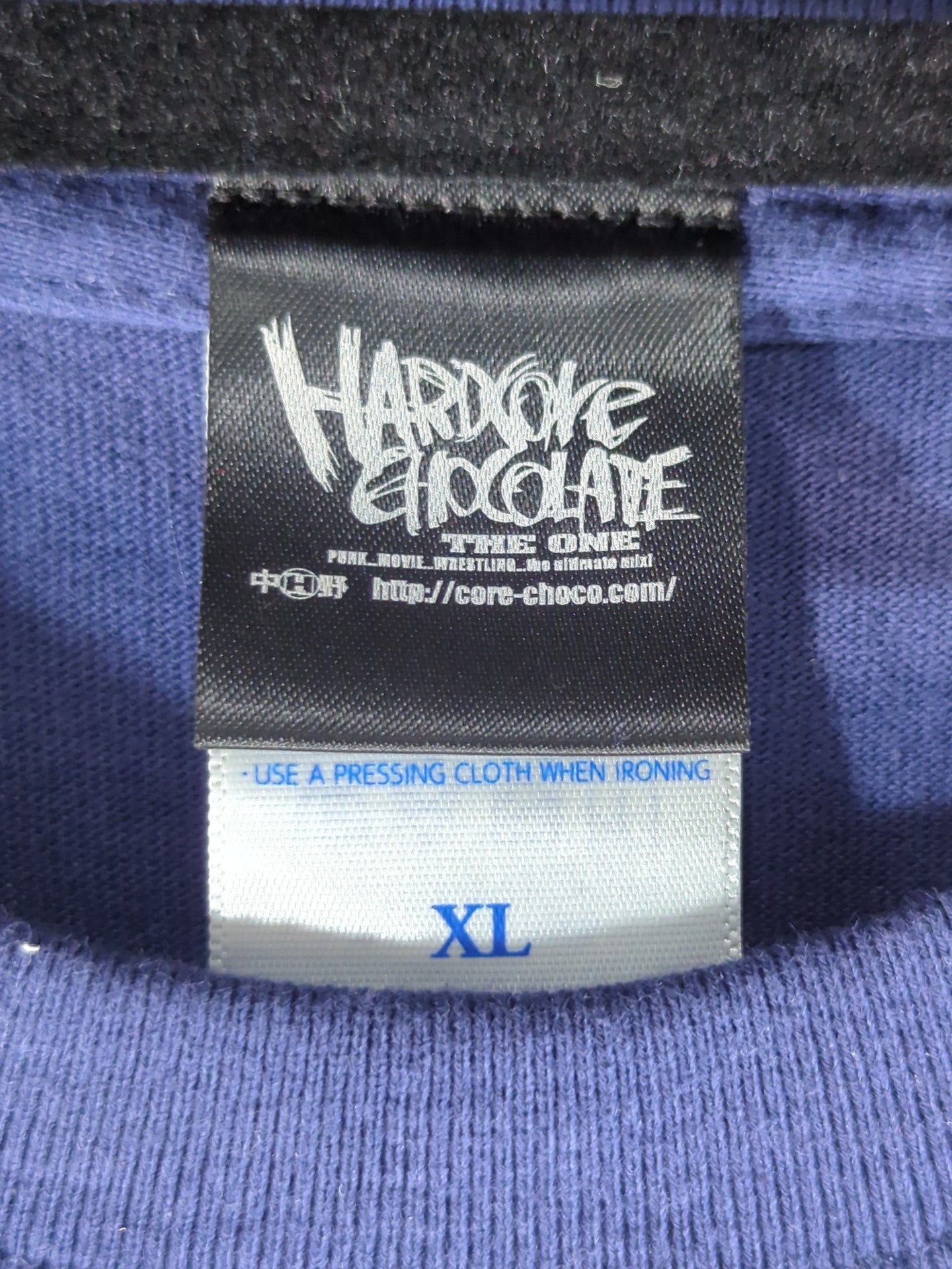 W★ING ファイヤーデスマッチ 南港街の悪夢(インディゴ) Tシャツ