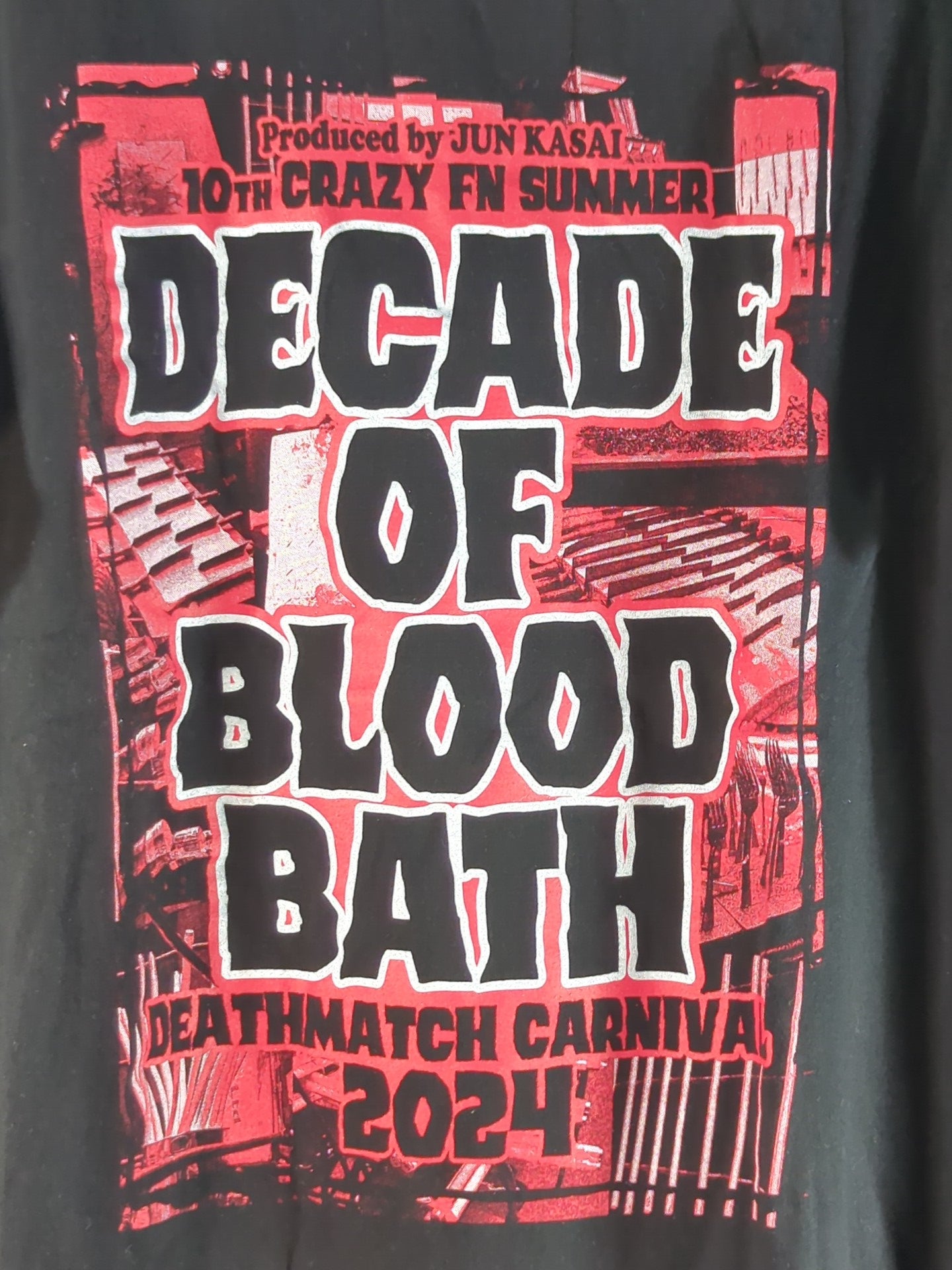 葛西純プロデュース「デスマッチカーニバル 2024」Tシャツ