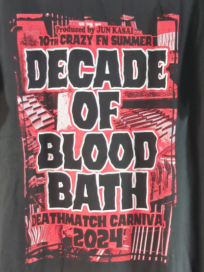 葛西純プロデュース「デスマッチカーニバル 2024」Tシャツ