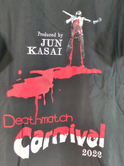 葛西純プロデュース「デスマッチカーニバル 2022」Tシャツ