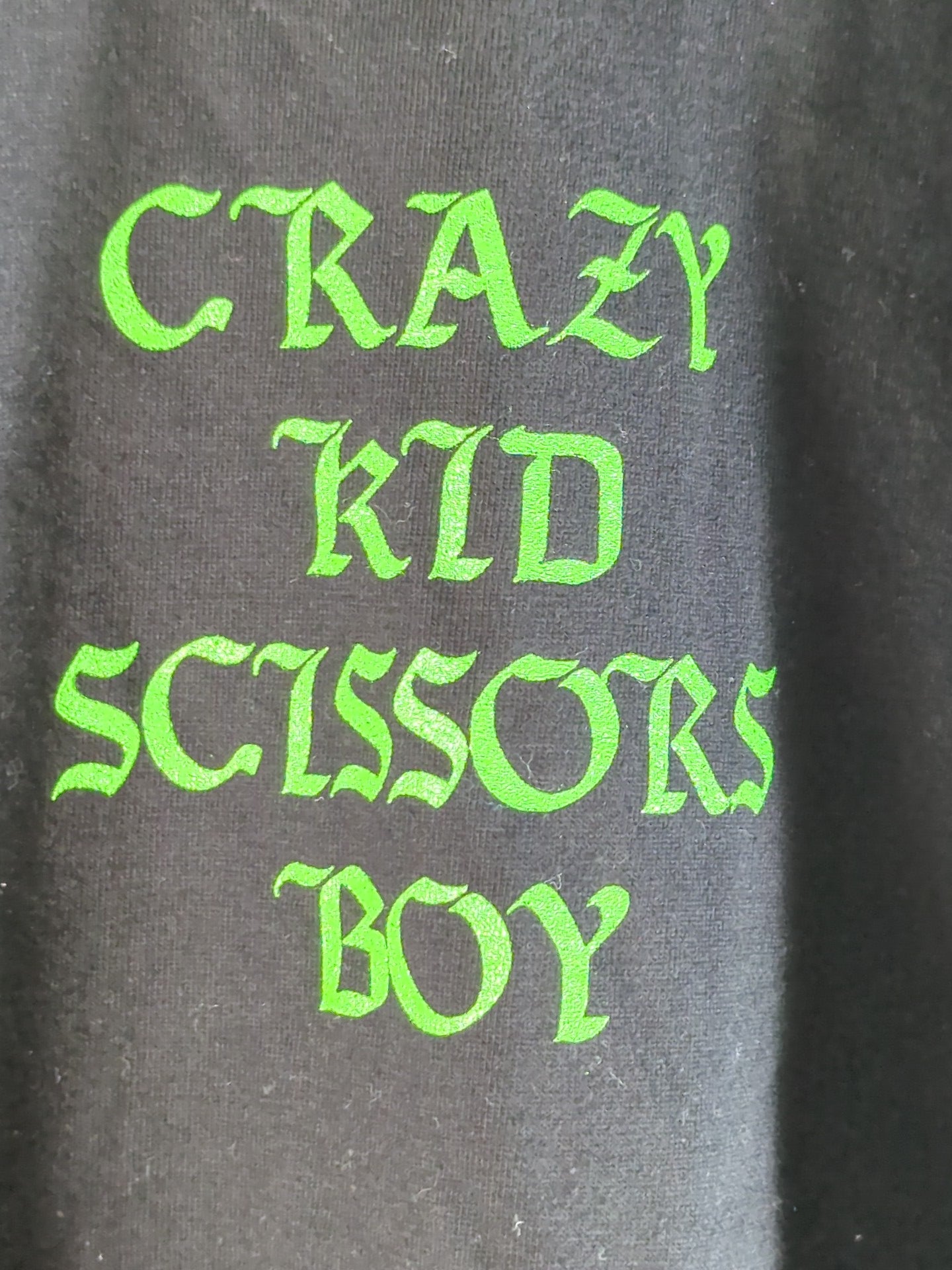 竹田誠志「CRAZY KID SCISSORS BOY」Tシャツ – 闘道館