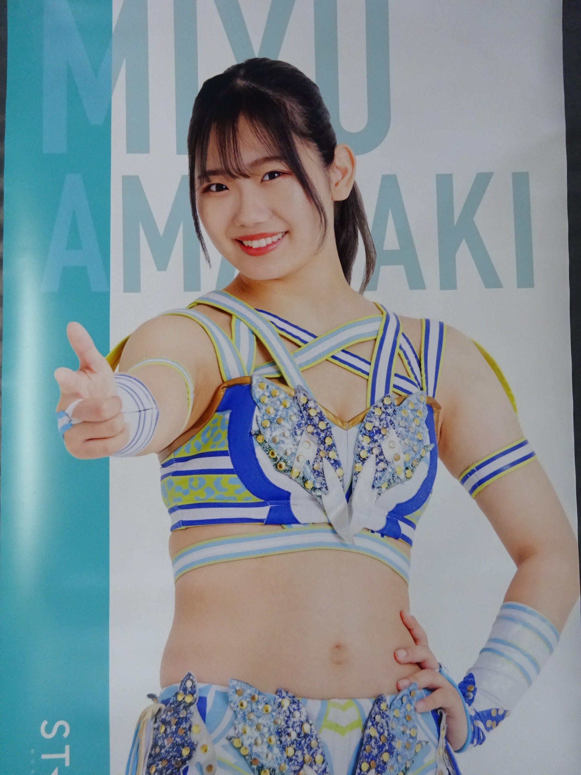 スターダム 天咲光由 等身大タペストリー クリスマス2025