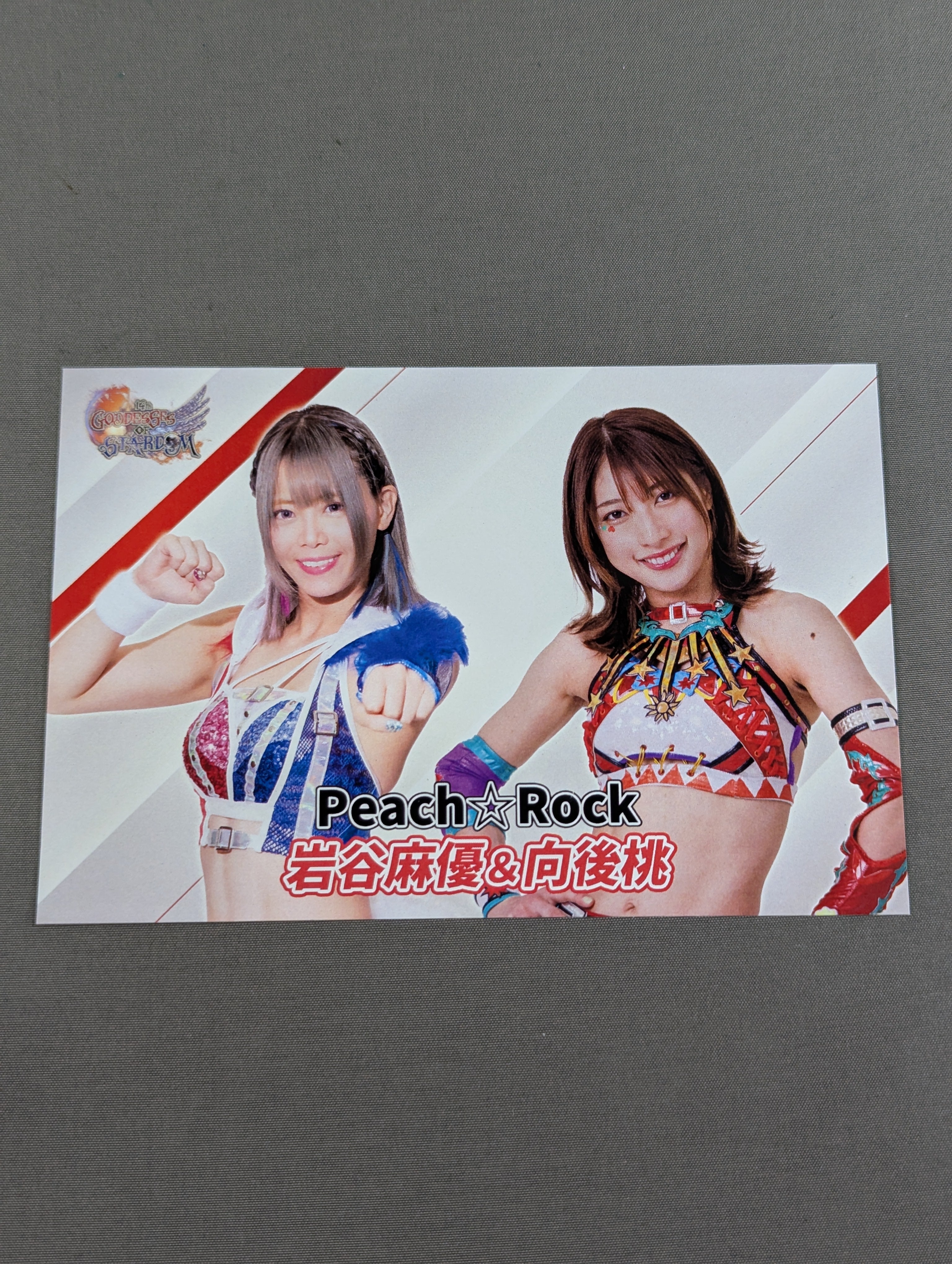 Peach☆Rock(岩谷麻優＆向後桃) ポストカード – 闘道館