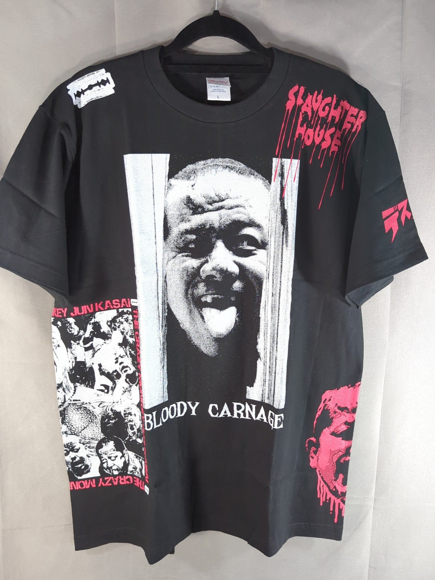 葛西純「BLOODY CARNAGE」Tシャツ