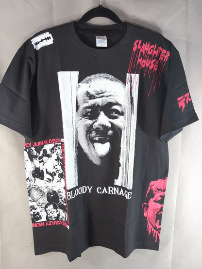 葛西純「BLOODY CARNAGE」Tシャツ