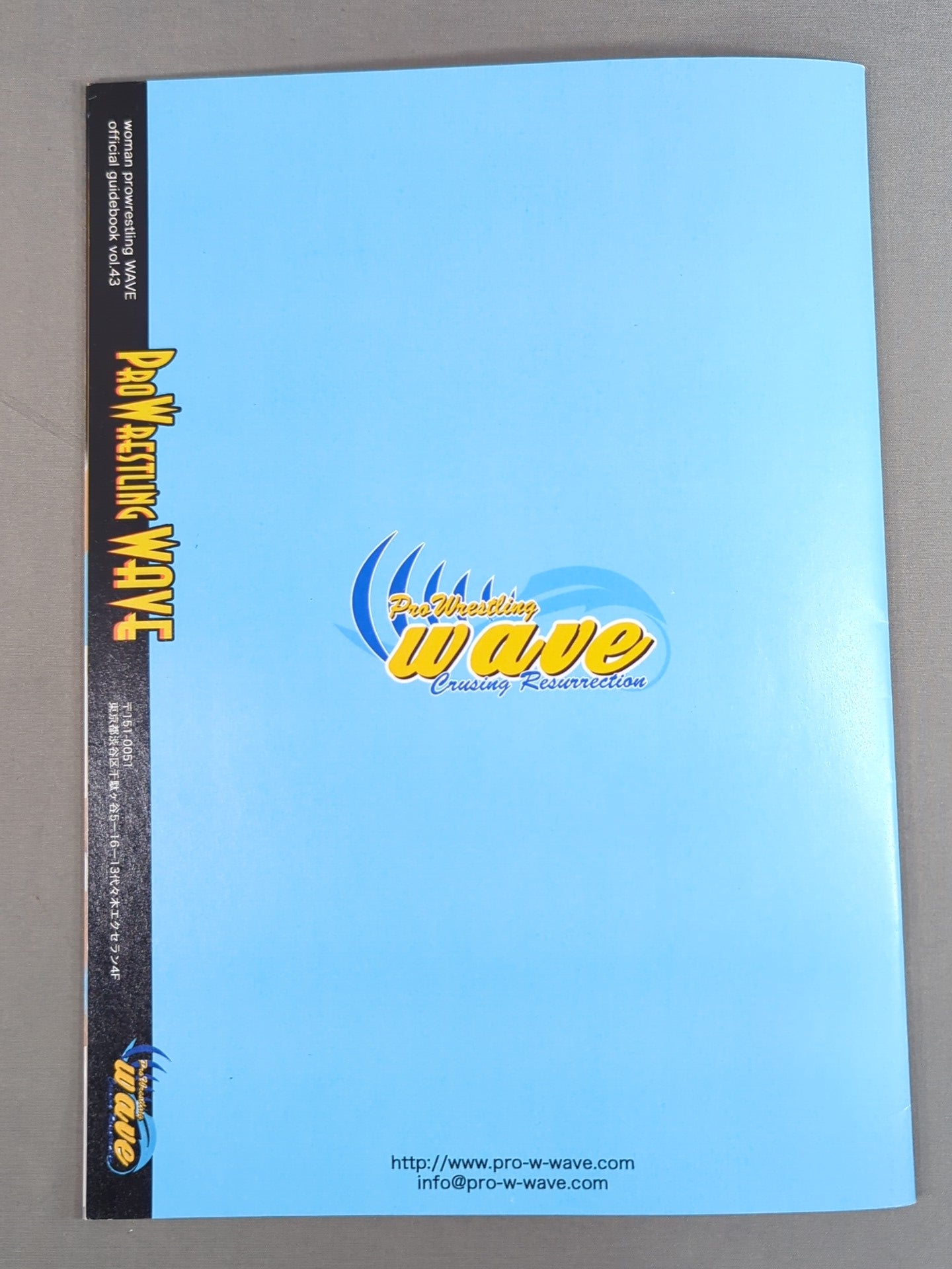 プロレスリングWAVE 公式パンフレット vol.43 – 闘道館