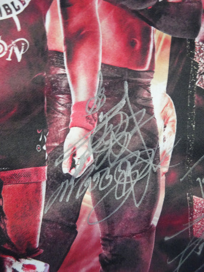 [BUSHI & Shingo Takagi 2 hand signed autographs ] L.I.J B2 Tapestry(1)