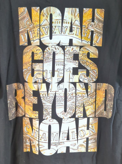 【中嶋勝彦 直筆サイン入り】NOAH×PHOTO THE LIVE! ｢NOAHはNOAHを超えて行く」Tシャツ(ブラック)