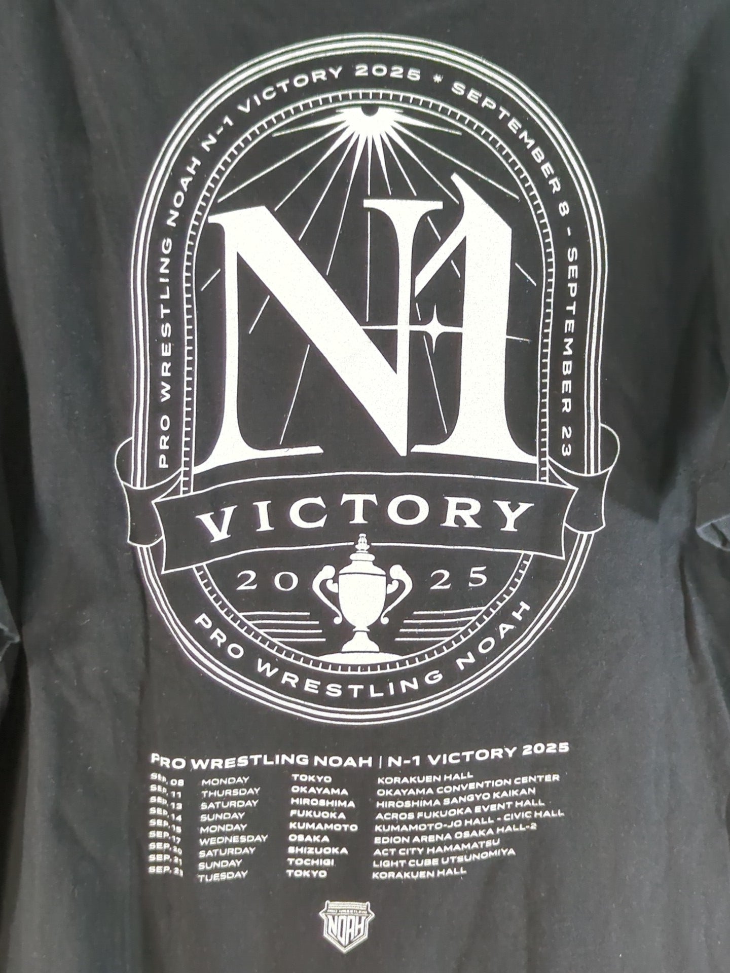 NOAH N-1 VICTORY 2025 Tシャツ