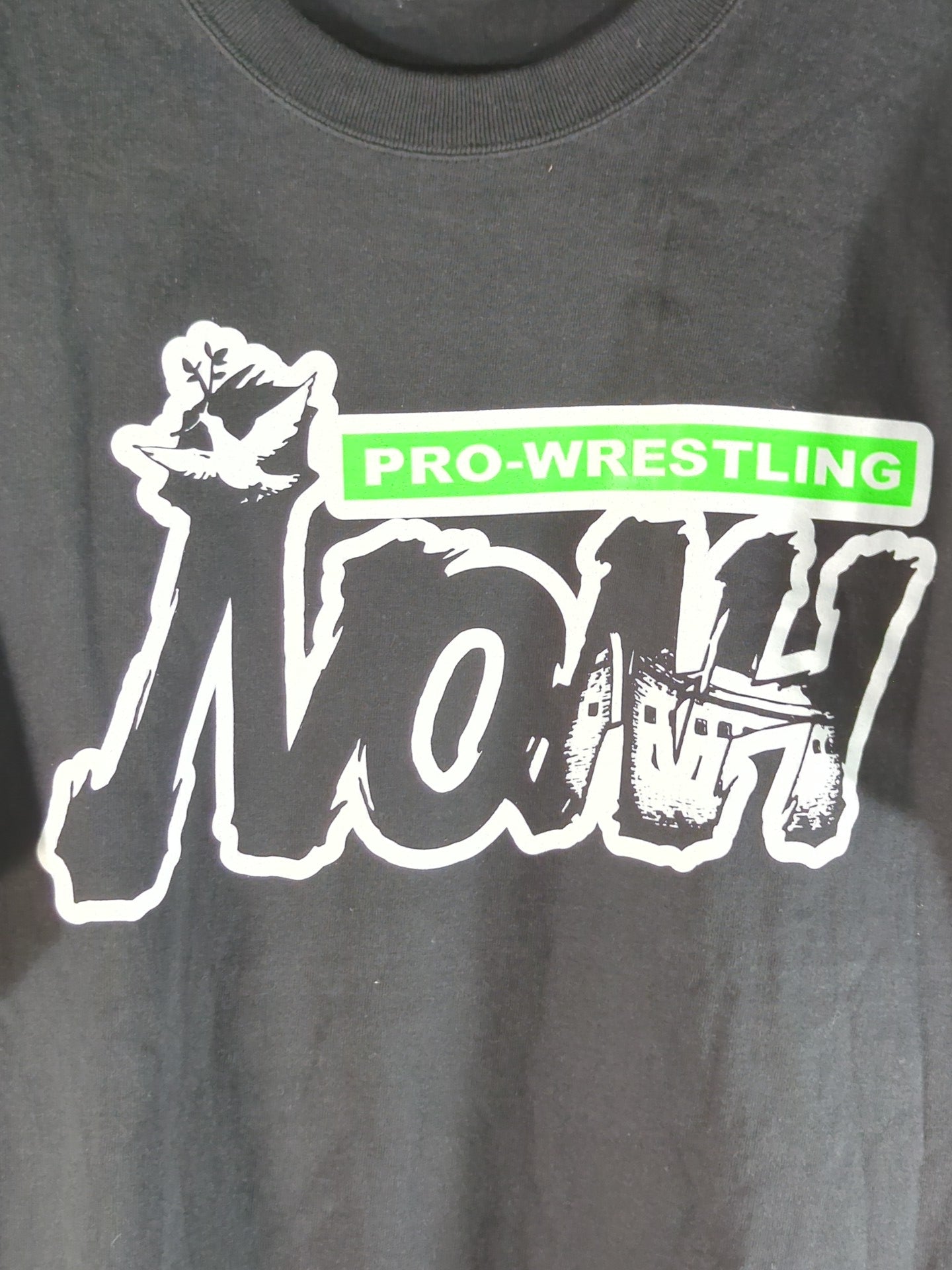 三沢光晴＆潮崎豪 直筆Wサイン入り】NOAH ロゴ Tシャツ(ブラック) – 闘道館