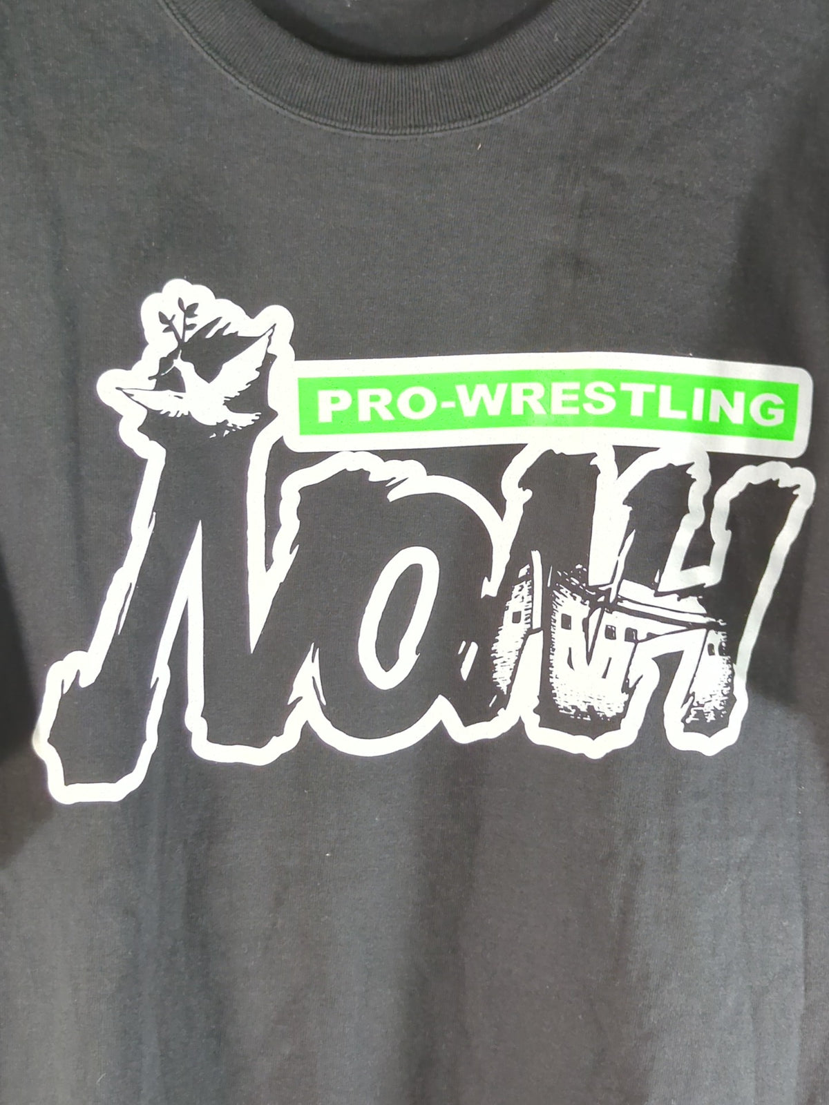 三沢光晴＆潮崎豪 直筆Wサイン入り】NOAH ロゴ Tシャツ(ブラック) – 闘道館