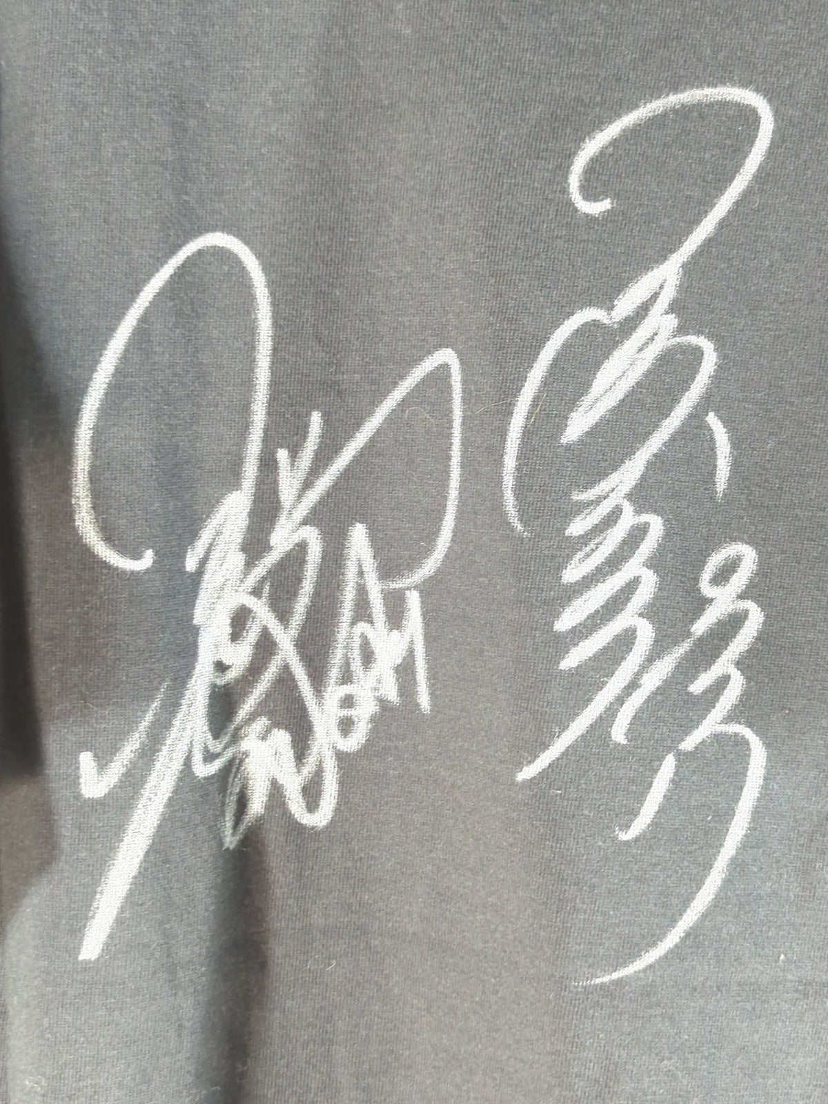 三沢光晴＆潮崎豪 直筆Wサイン入り】NOAH ロゴ Tシャツ(ブラック) – 闘道館