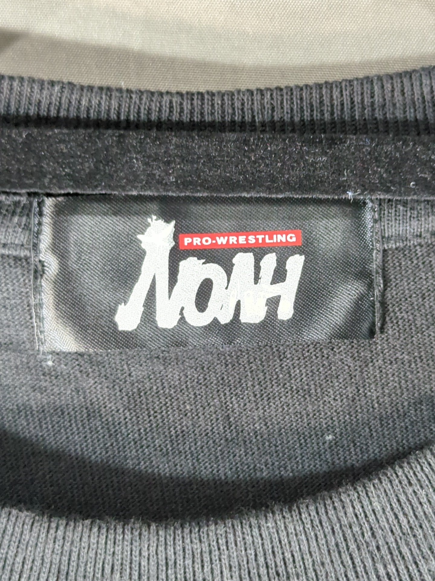 三沢光晴＆潮崎豪 直筆Wサイン入り】NOAH ロゴ Tシャツ(ブラック) – 闘道館