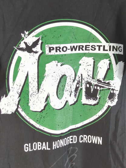 【丸藤正道 直筆サイン入り】GLOBAL HONORED CROWN Tシャツ
