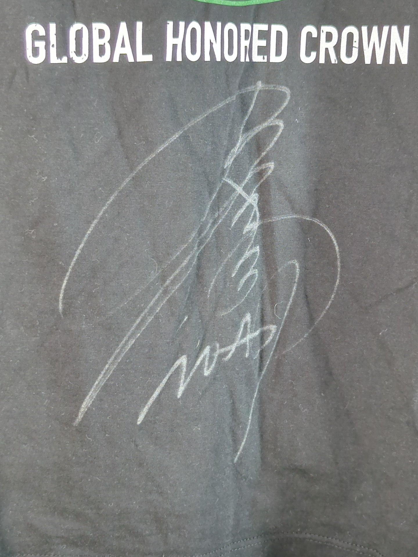 【丸藤正道 直筆サイン入り】GLOBAL HONORED CROWN Tシャツ