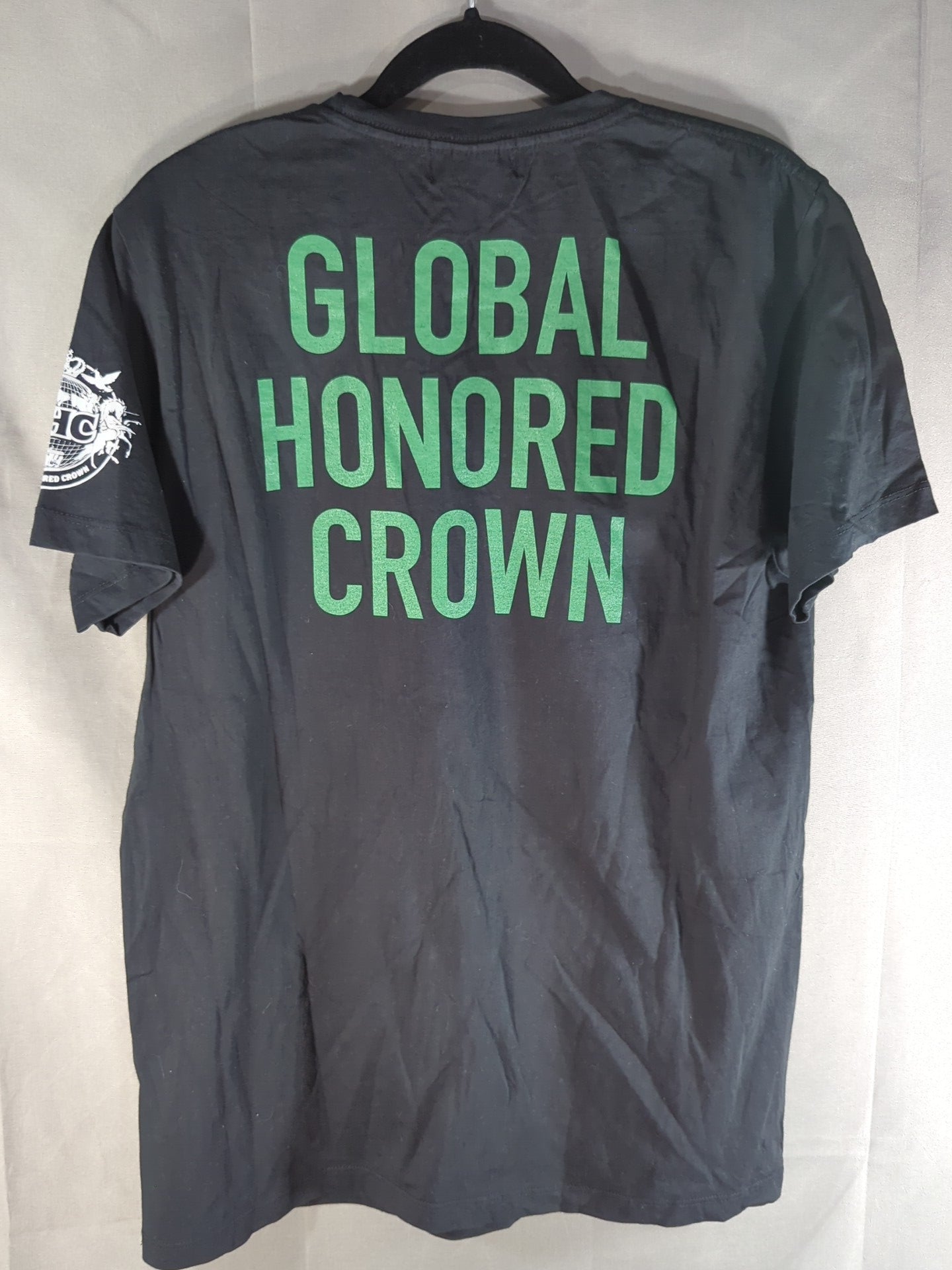【丸藤正道 直筆サイン入り】GLOBAL HONORED CROWN Tシャツ