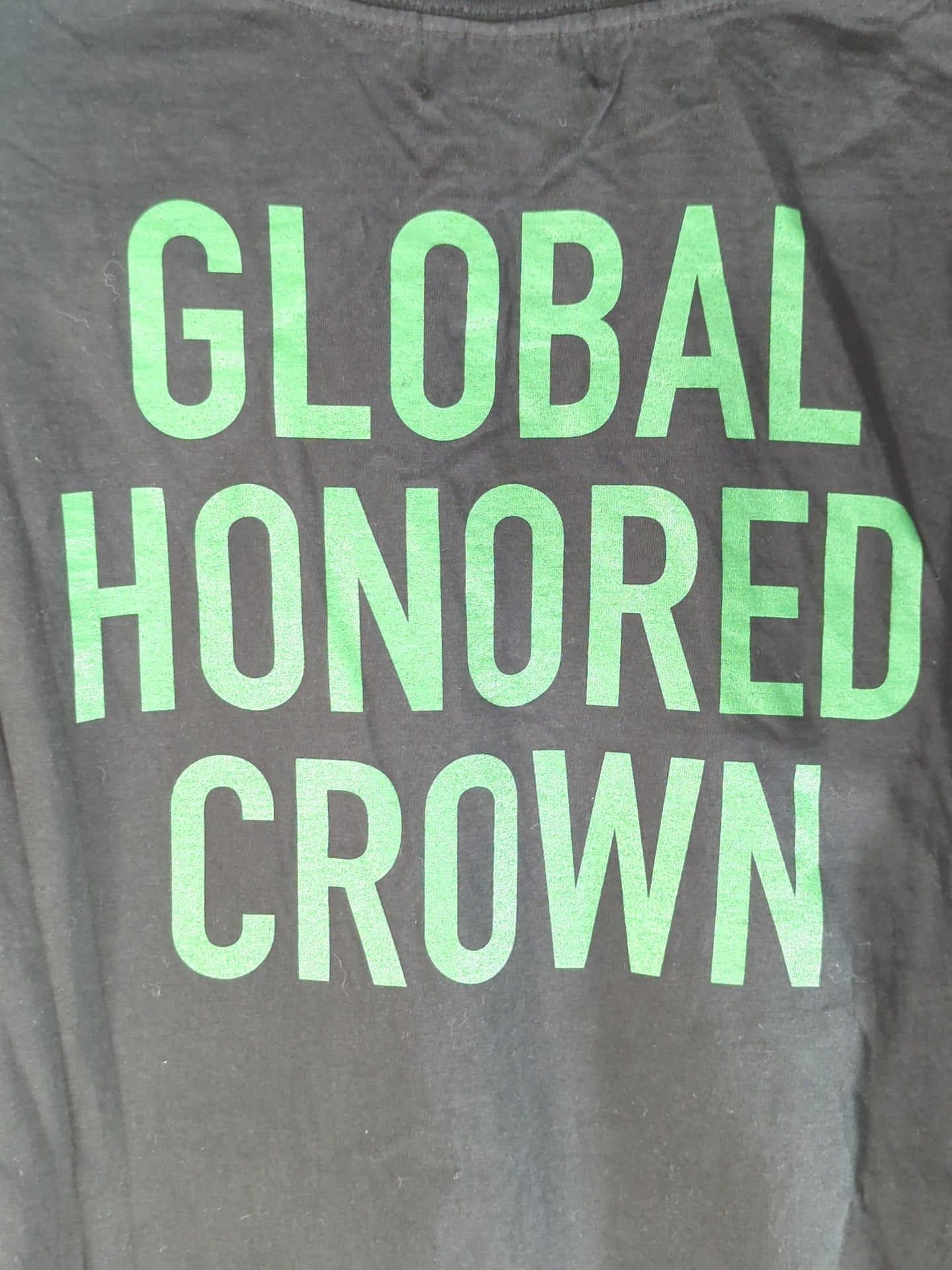 【丸藤正道 直筆サイン入り】GLOBAL HONORED CROWN Tシャツ