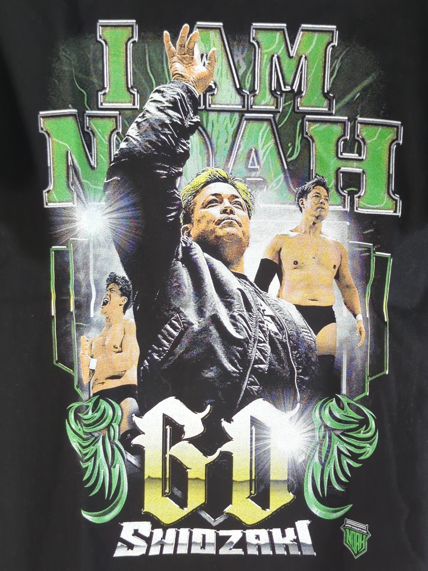 Go Shiozaki  "I AM NOAH" Picture T-Shirt