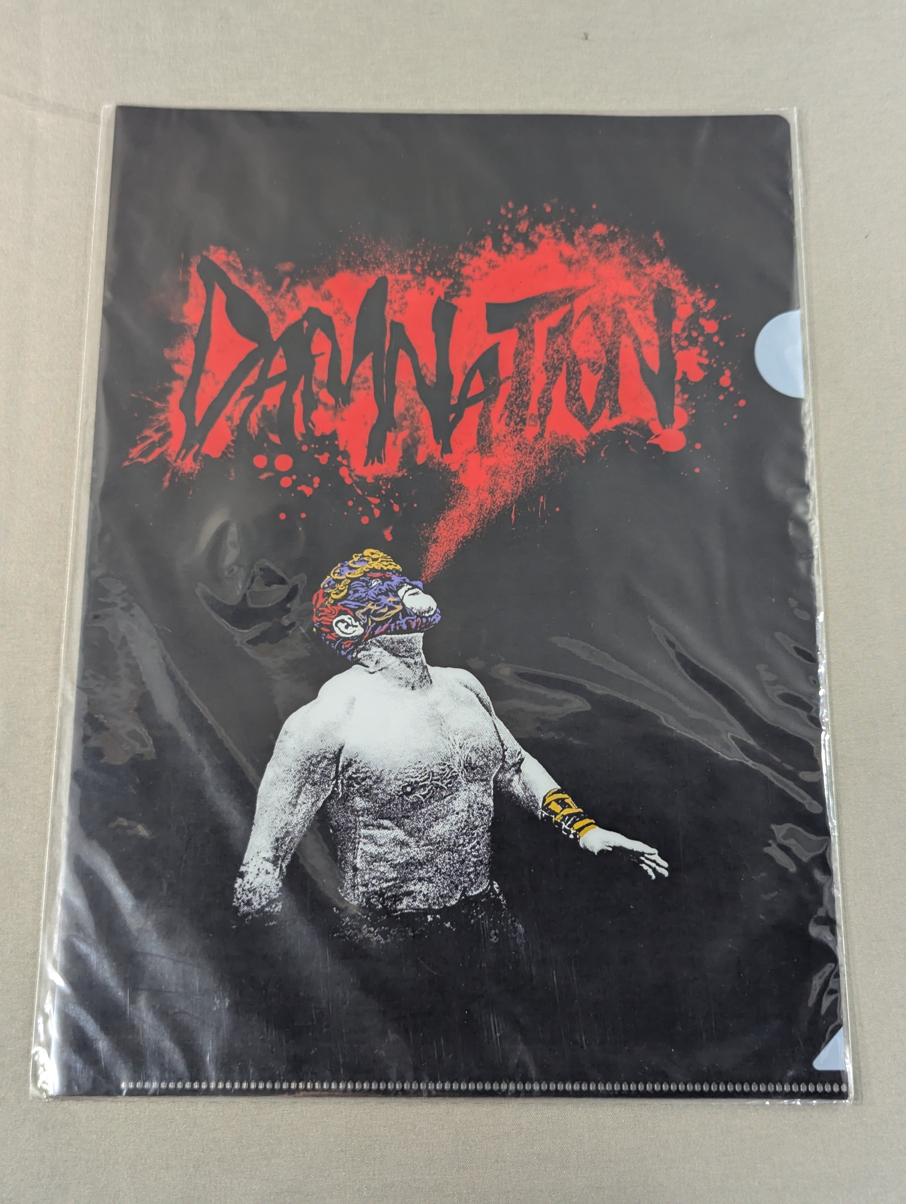 グレート・ムタ×DAMNATION クリアファイル – 闘道館