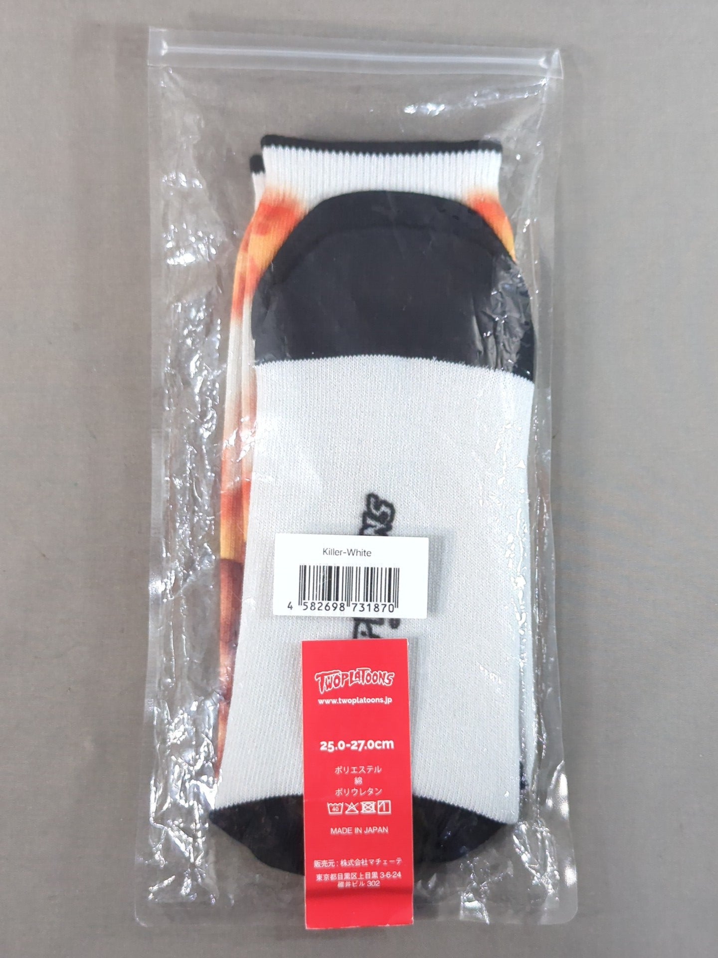 TWOPLATOONS × アントニオ猪木 コラボレーション KILLER SOX (WHITE