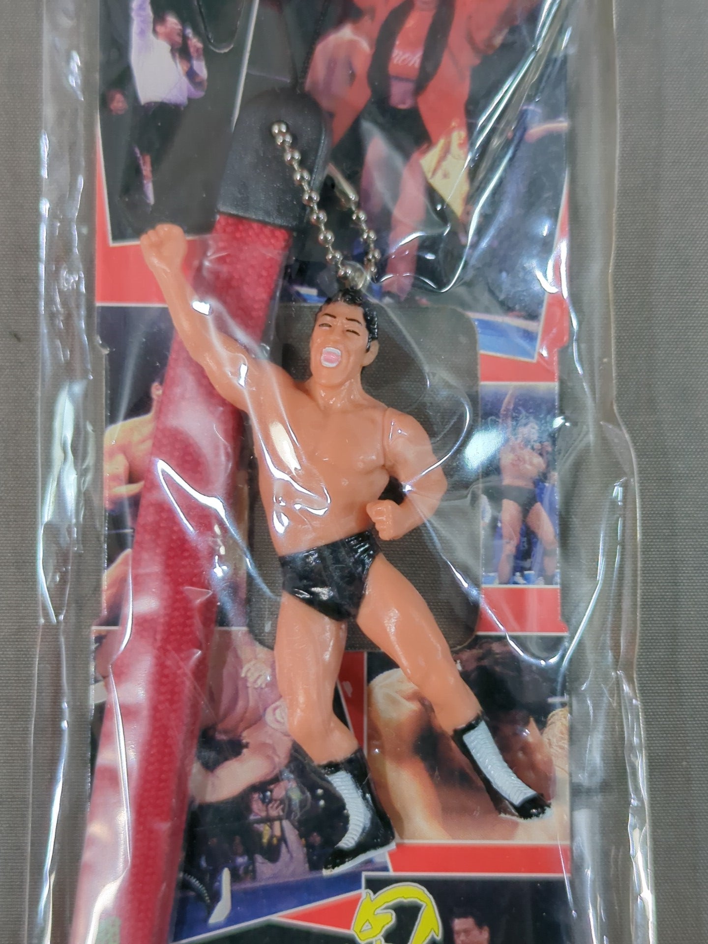 アントニオ猪木　フィギュア&フィギュアストラップ　未開封　新日本プロレス アントニオ猪木(ダーッ!)闘魂ストラップ – 闘道館