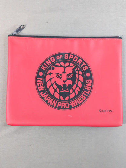 Lion Mark  PVCmini bag  (Red)