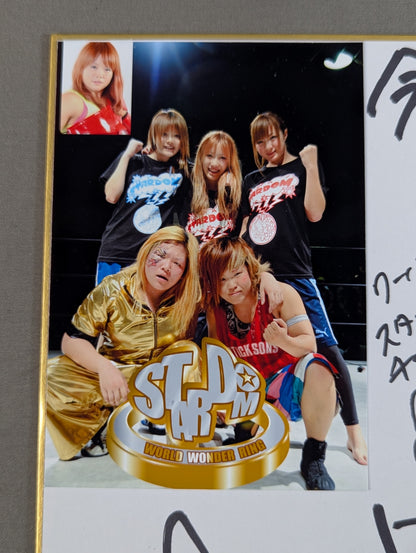 STARDOM 6 fighters  post (photo attached)
