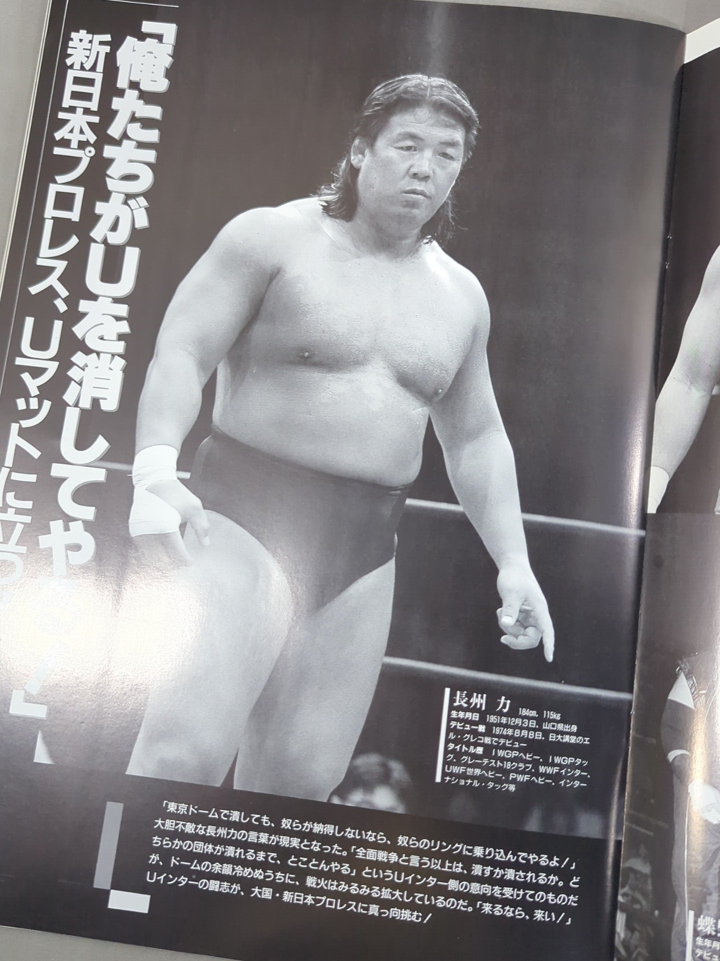 ALL-OUT CONTEND BATTLE! All-out war! ! U.W.F. Inter vs New Japan Pro Wrestling