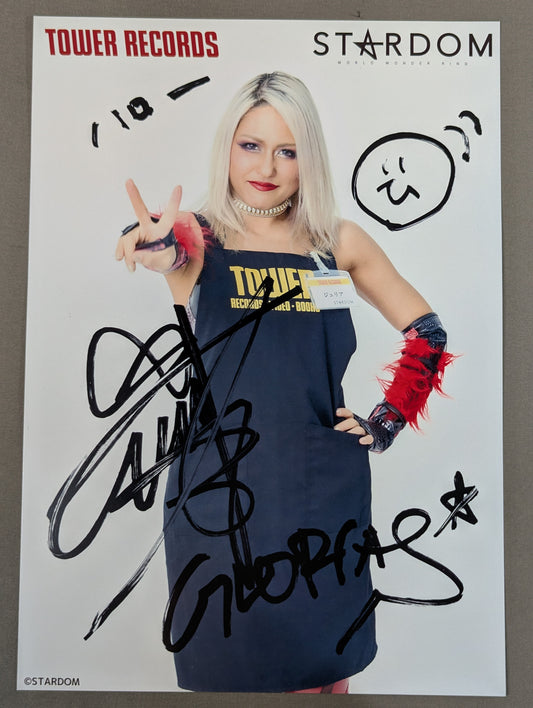 スターダム×TOWER RECORDS ジュリア ポートレート 2023