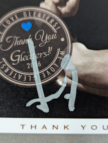 【hand signed autograph】 T-Hawk THANK YOU CARD