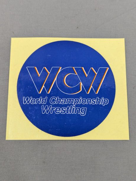 WCW ステッカー