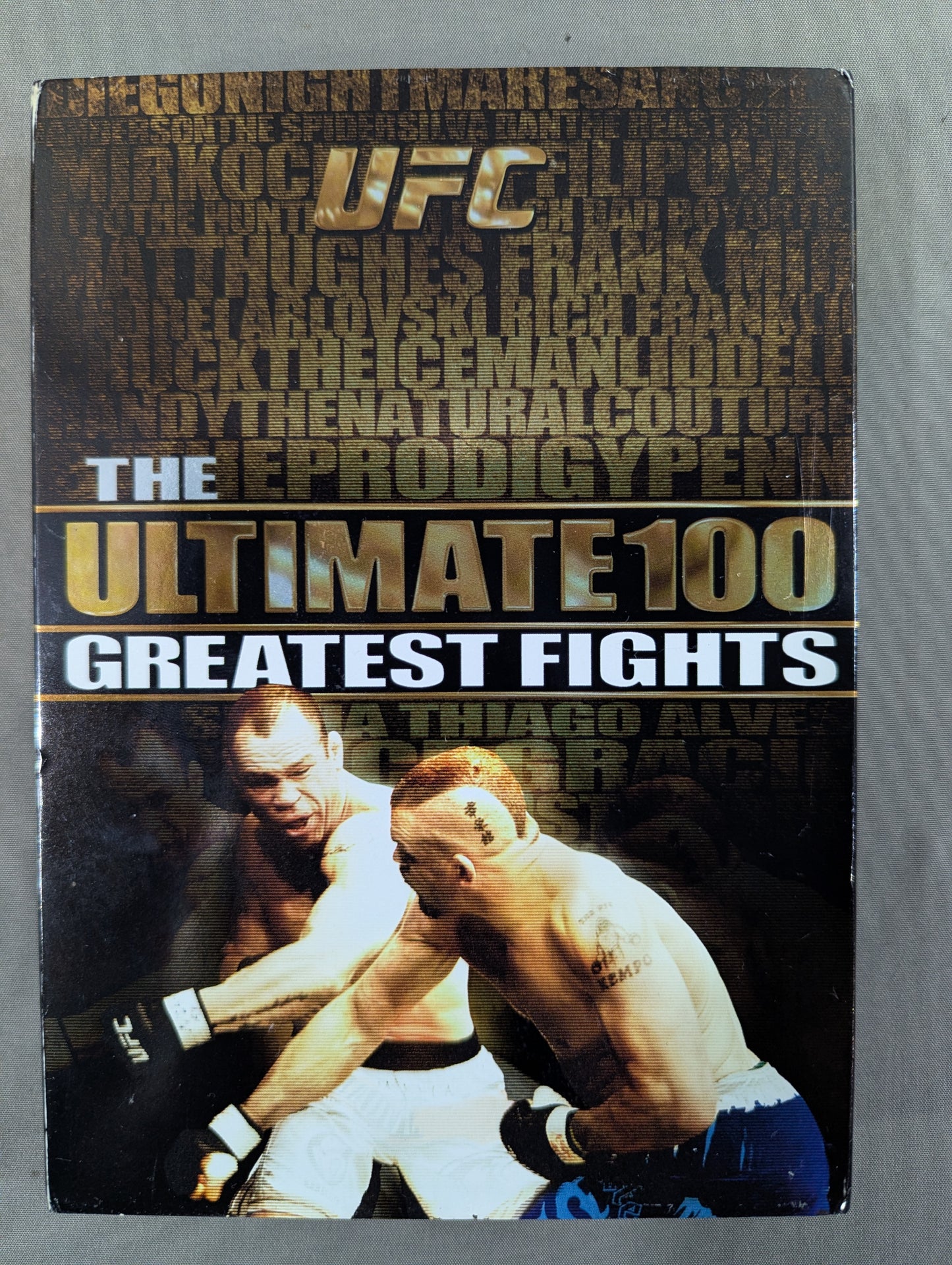 UFC THE ULTIMATE 100 GREATEST FIGHTS