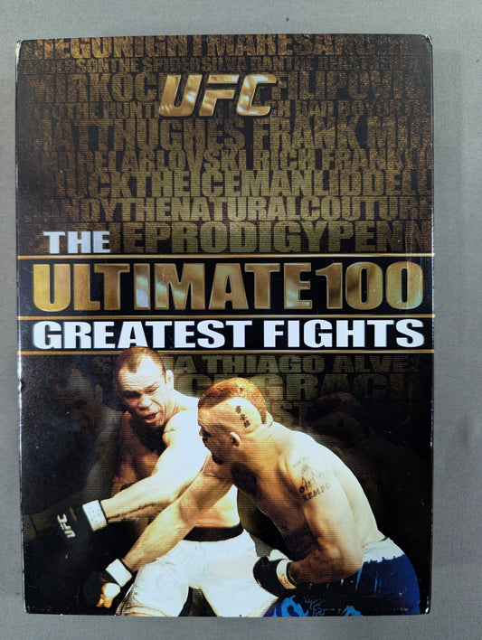 UFC THE ULTIMATE 100 GREATEST FIGHTS