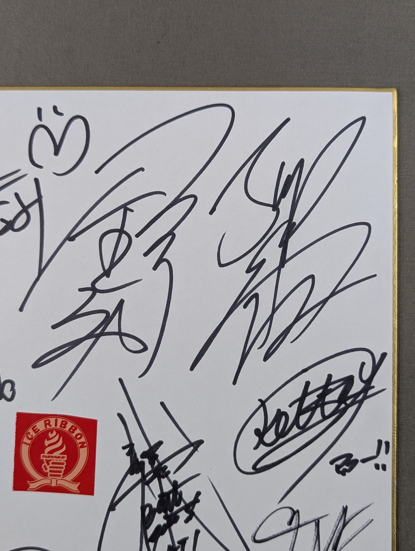 ★アイスリボン★ 2008年1月5日大会 参戦全選手寄せ書き