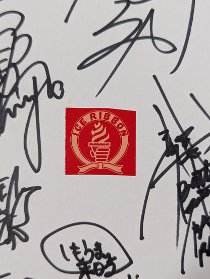 ★アイスリボン★ 2008年1月5日大会 参戦全選手寄せ書き