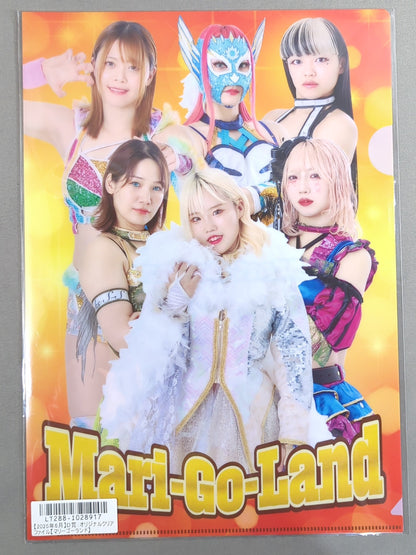 Marigold "Mari-Go-Land" plastic file folder