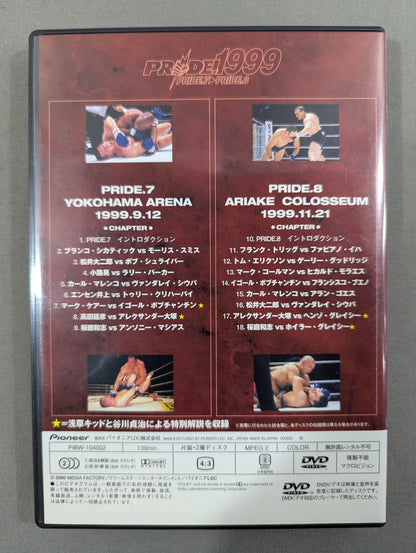 Pride 1999 ★PRIDE.7→PRIDE.8★