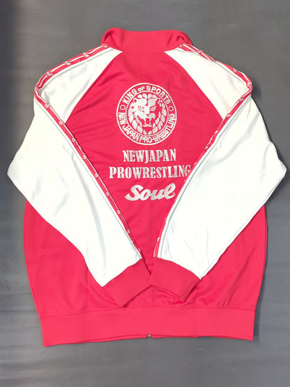 新日本プロレス×SOUL セットアップジャージ(レッド×ホワイト)