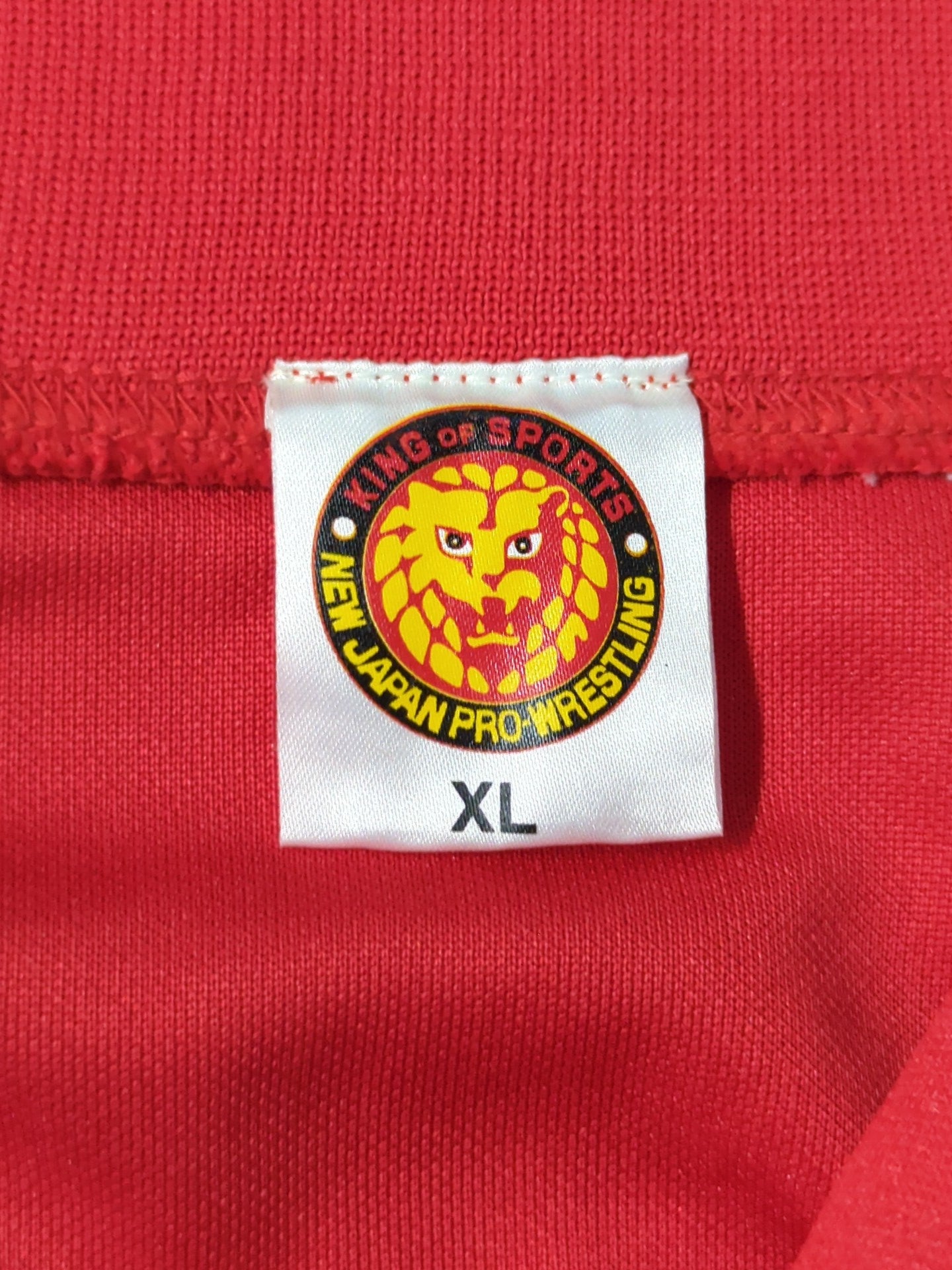 新日本プロレス×SOUL セットアップジャージ(レッド×ホワイト)