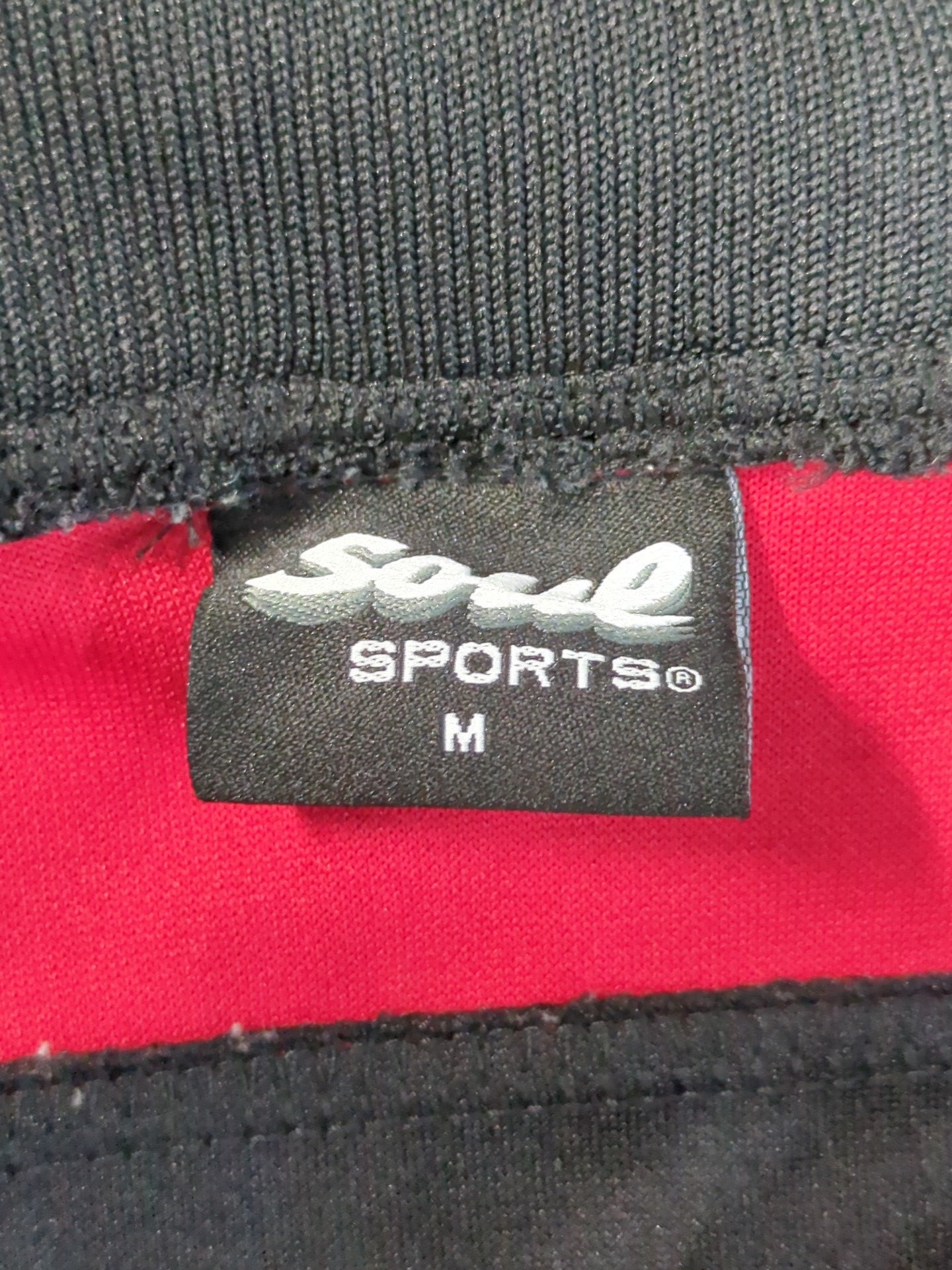 新日本プロレス×SOUL セットアップジャージ(ブラック×レッド)