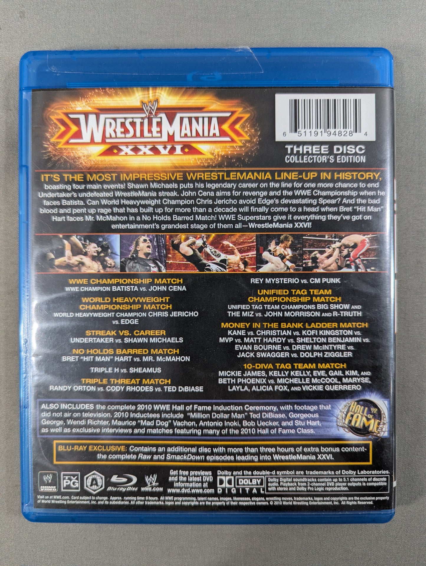 WRESTLE MANIA XXVI
