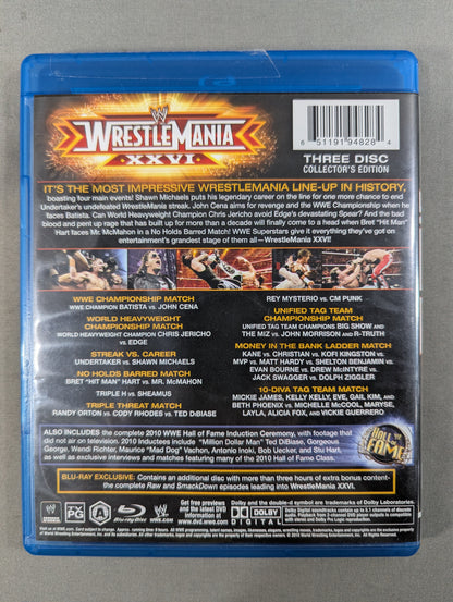 WRESTLE MANIA XXVI