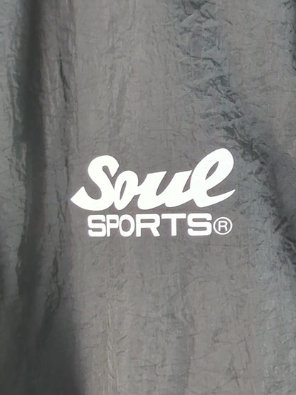 新日本プロレス×SOUL ナイロンウィンドブレーカー(ブラック)
