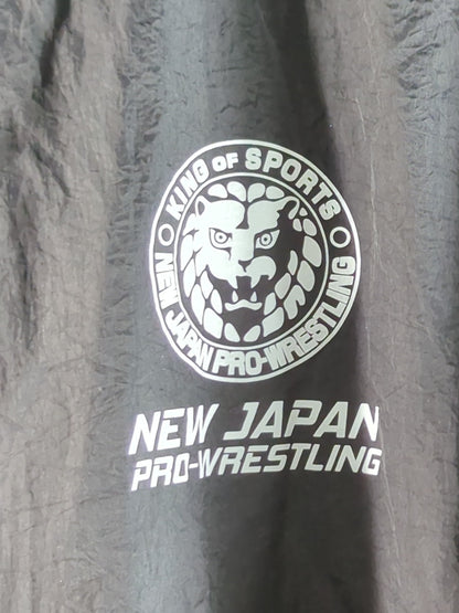 新日本プロレス×SOUL ナイロンウィンドブレーカー(ブラック)