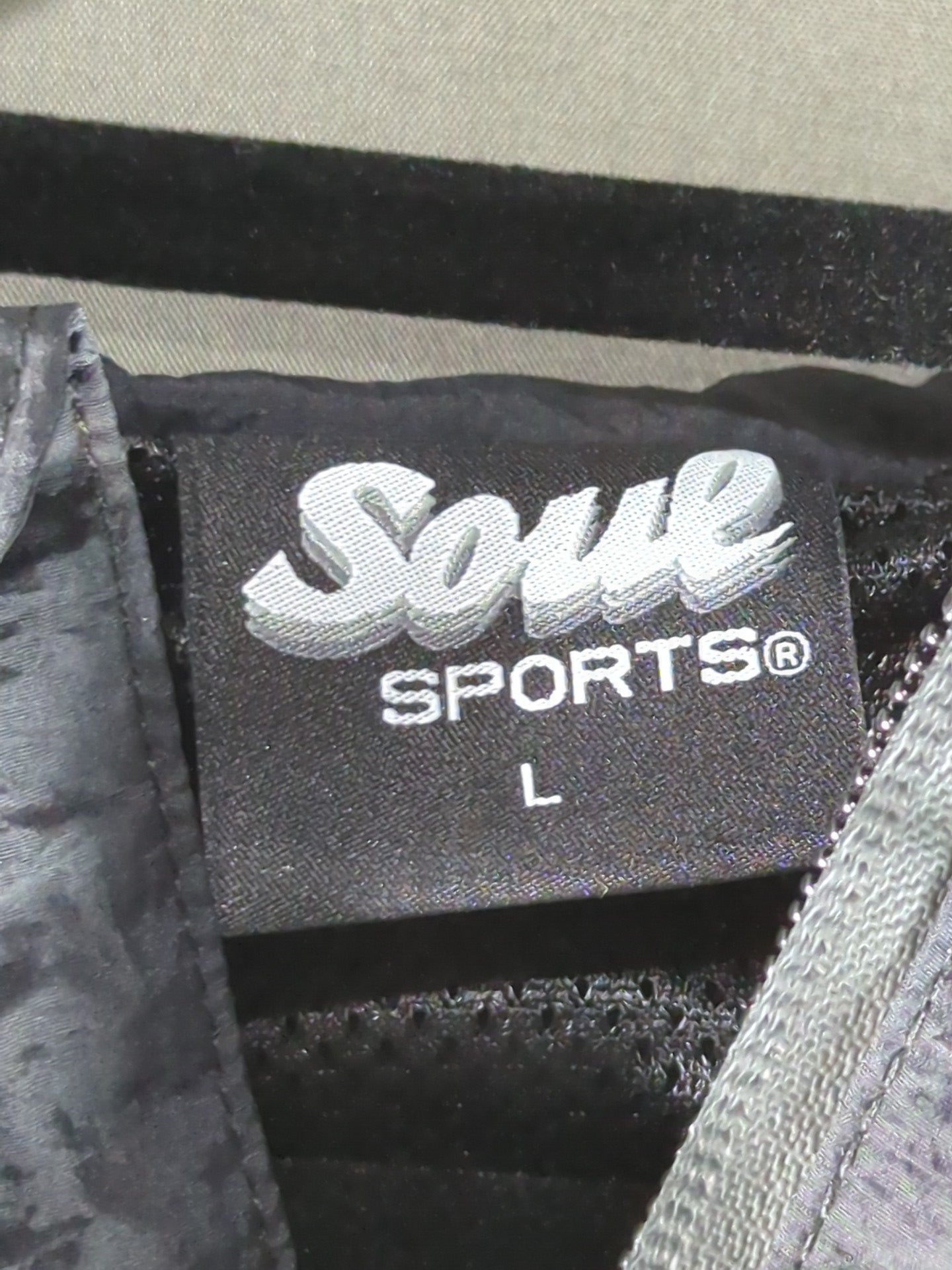 新日本プロレス×SOUL ナイロンウィンドブレーカー(ブラック)