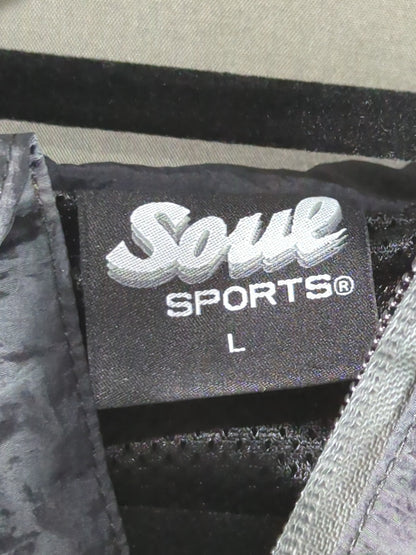 新日本プロレス×SOUL ナイロンウィンドブレーカー(ブラック)